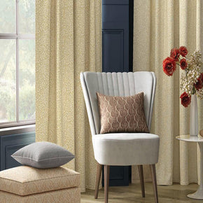 GLOSTER JACQUARD POLYESTER TREE MAIN CURTAIN FABRIC FABRIC