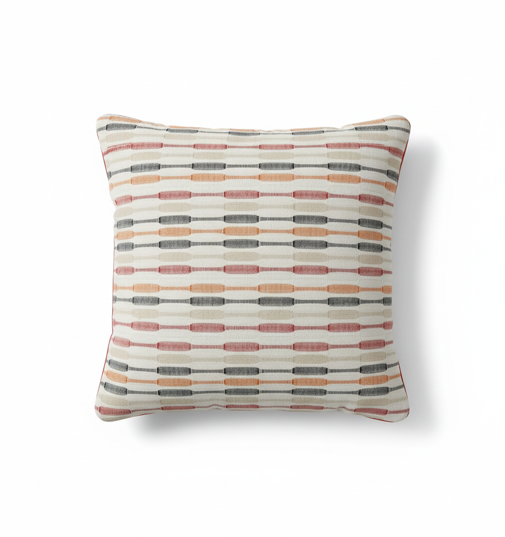 Woven Striped Cushion Cover Set OF 5 40cmx40cm