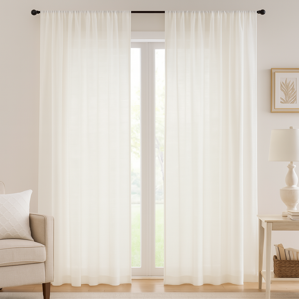 Stunning Sheer Curtain Fabric texture Design 31403