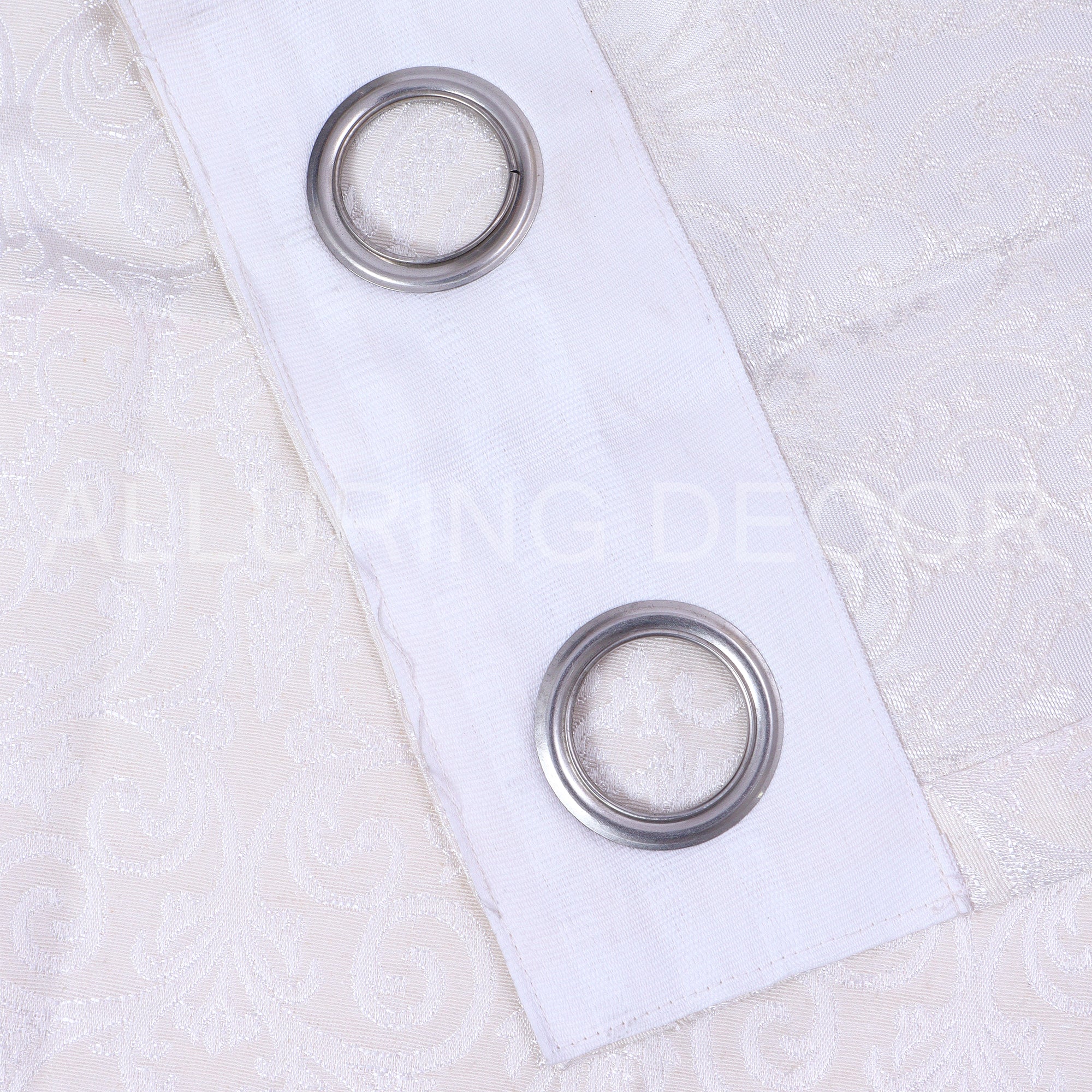 INDIAN MOTIFS CREM EYELET CURTAIN FOR BEDROOM &LIVING ROOM
