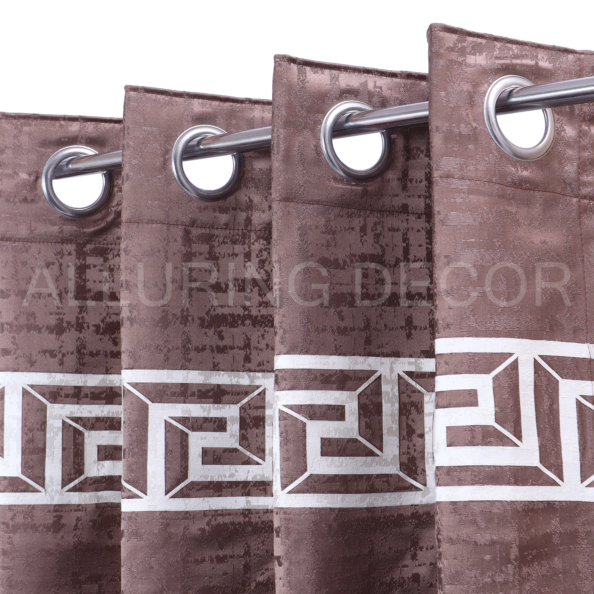 ELEGANT FANCY EMBROIDED EYELET CURTAIN FOR LIVING ROOM & BEDROOM