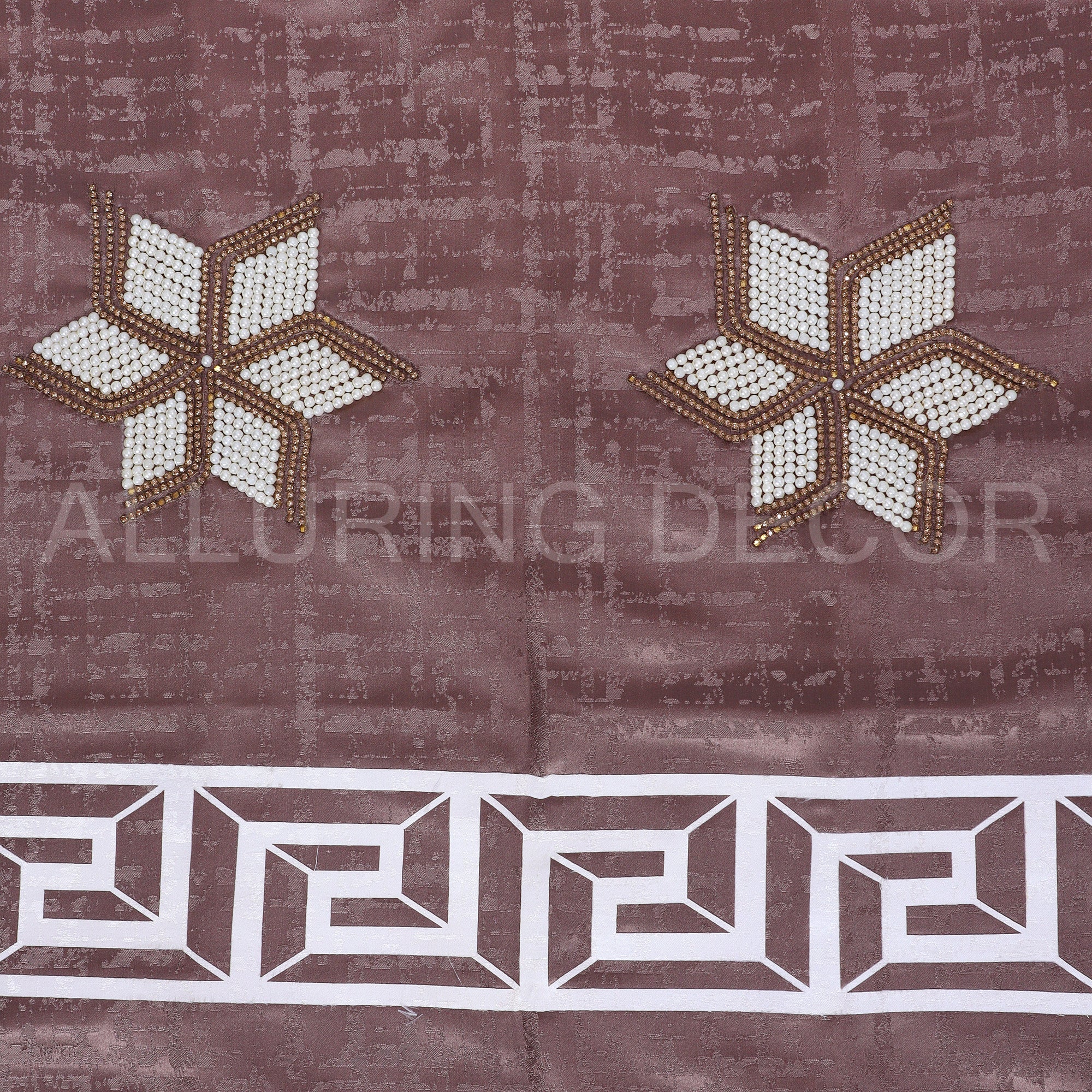 ELEGANT FANCY EMBROIDED EYELET CURTAIN FOR LIVING ROOM & BEDROOM