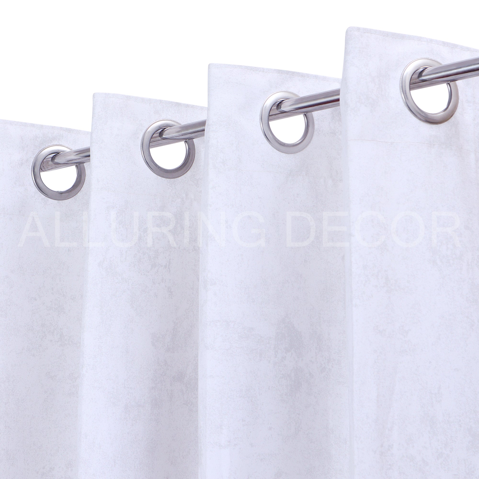 BRUSH & PAINT  ELEGANT  MOTIFS EYELET CURTAIN  FOR LIVING ROOM & BEDROOM