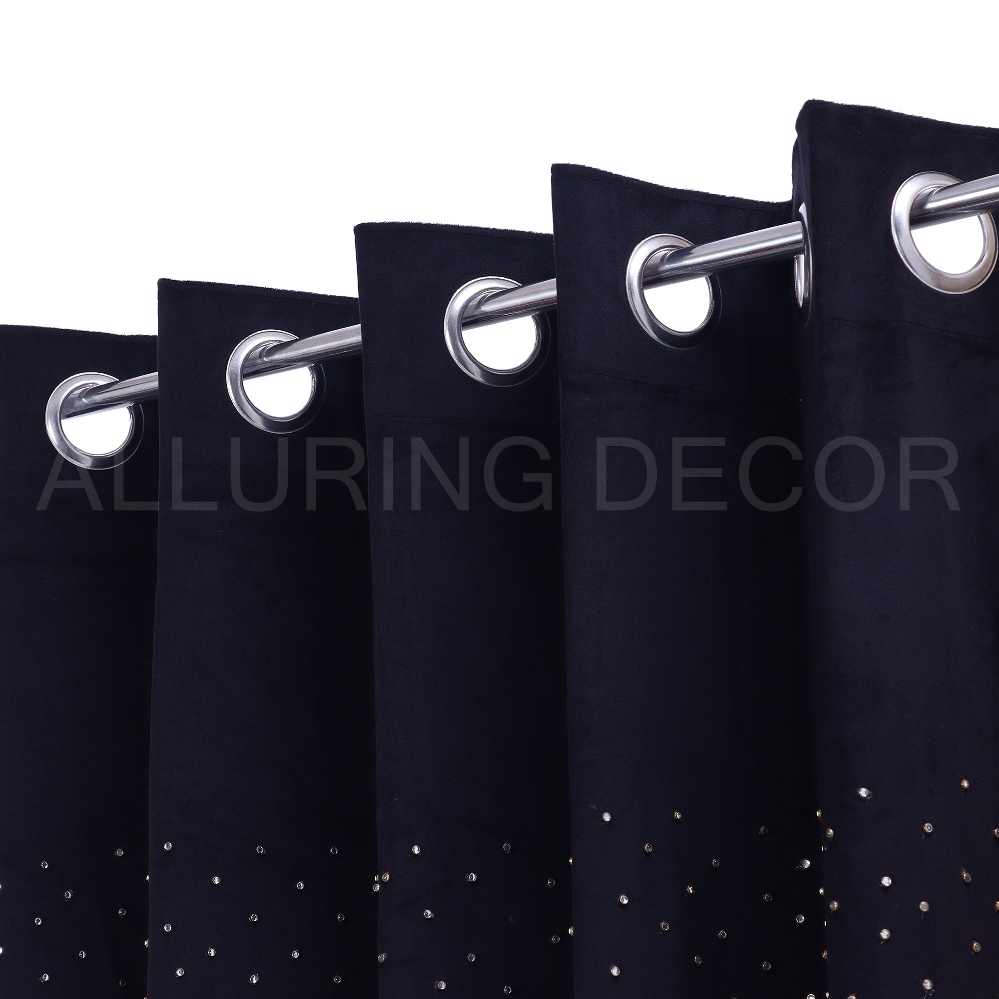 SUN FLOWER  DIAMOND VELVET CURTAIN FOR LIVING ROOM AND BEDROOM