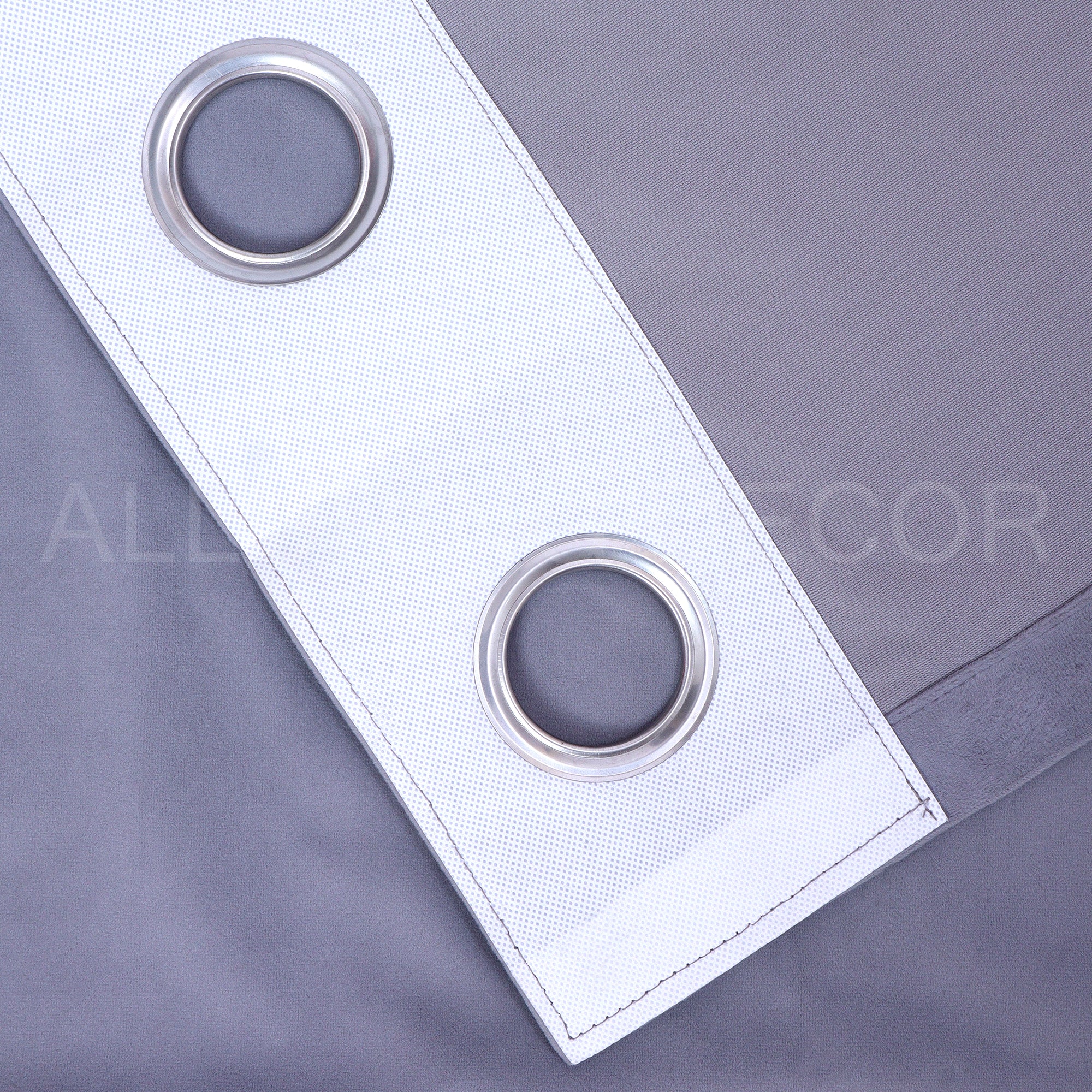 Hand made reflective embellishments eyelet curtain for living room & bedroom