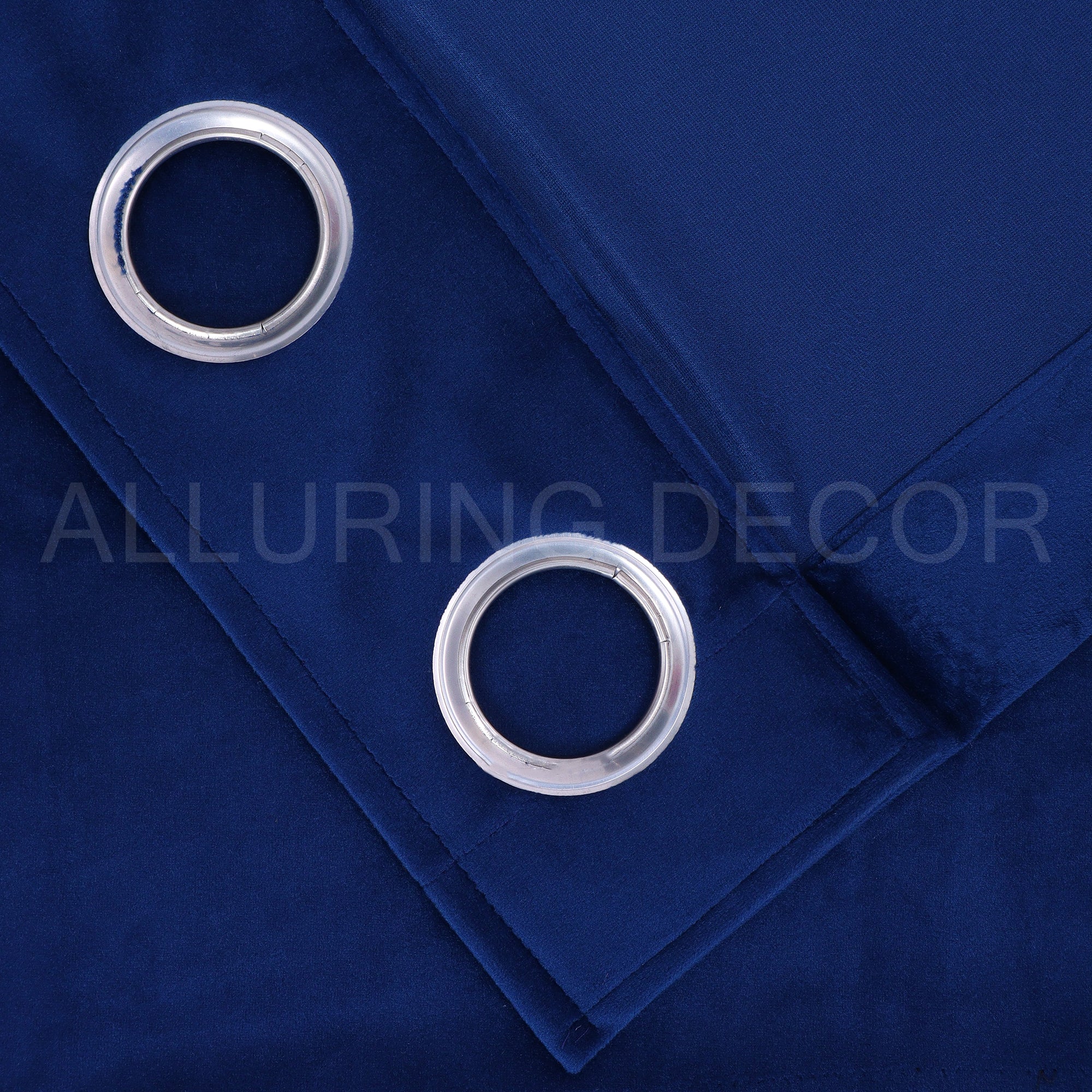 PATCH WORK EYELET VELVET  CURTAIN FOR LIVING ROOM & BEDROOM