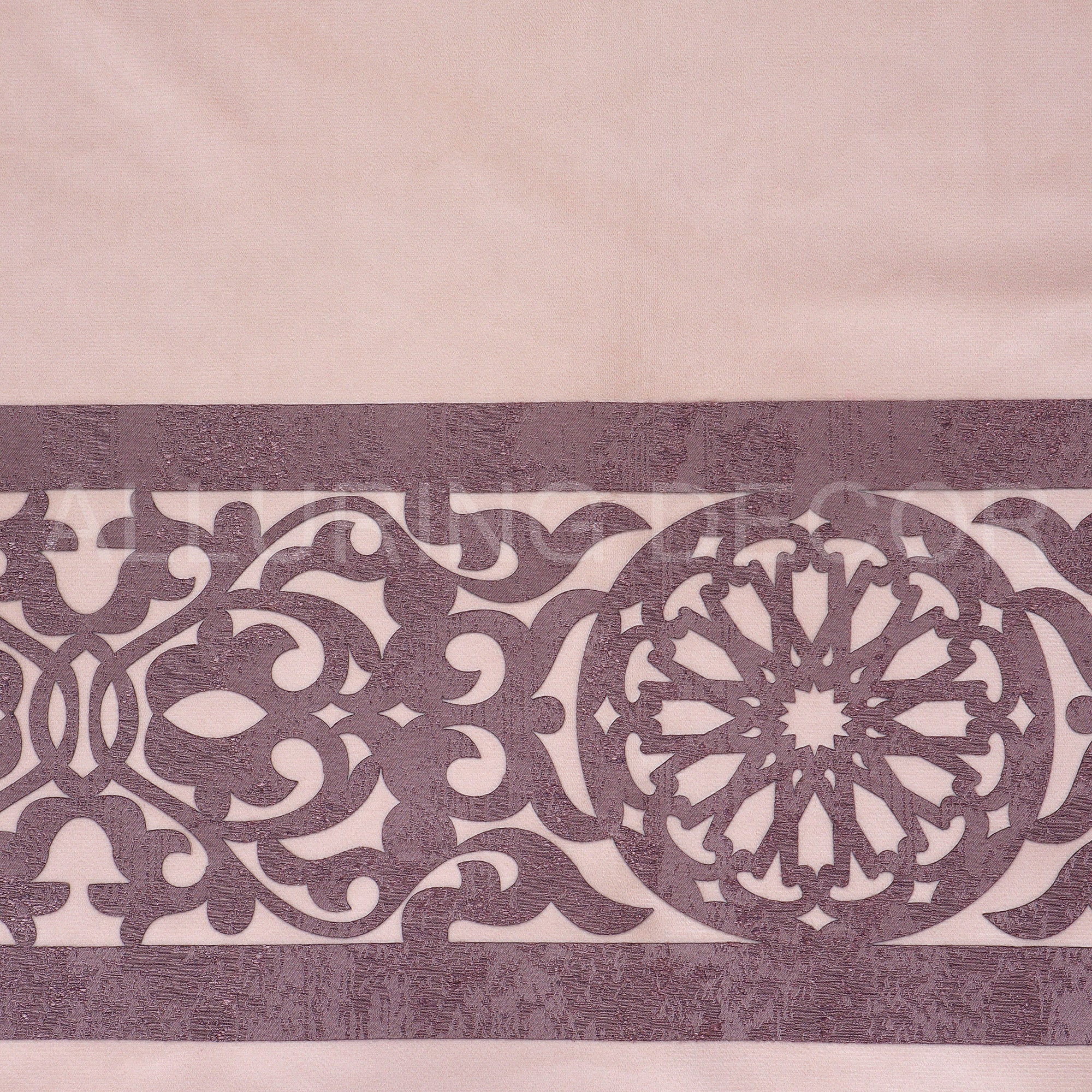 ROUND PATCH WORK VELVET CURTAIN FOR LIVING ROOM AND BEDROOM