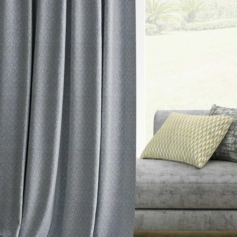 MOMENTUM Jacquard  MAIN CURTAIN  GEOMETRIC ALLOWER  FABRIC