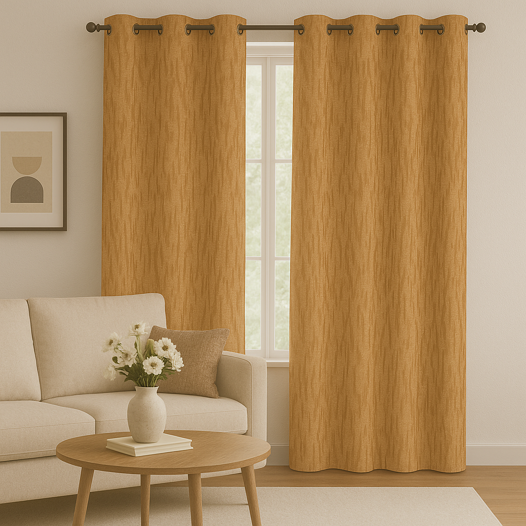 PEARL JACQUARD ZIGZAG MAIN CURTAIN FABRICS F