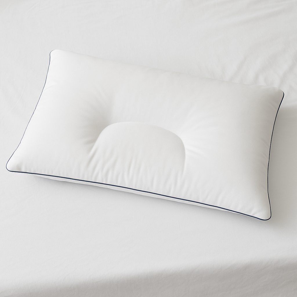 Sleep & Smiles Cervical Pillow – Ultra Soft Orthopedic Support (17x27 inches, White)