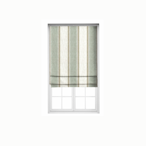 Roman Stripes Blind pastel blue gray polyester linen fabrics