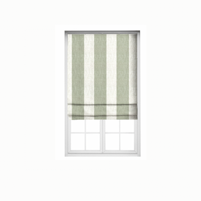 Roman Stripes light gray white stripe Blind  fabrics