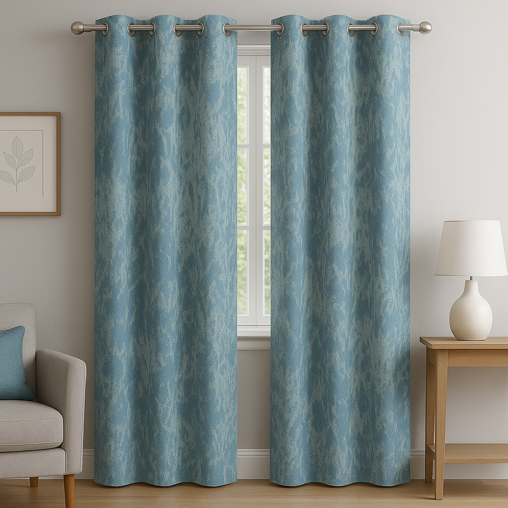 STANFORD  JACQUARD BIG TEXTURE  MAIN CURTAIN FABRICS E