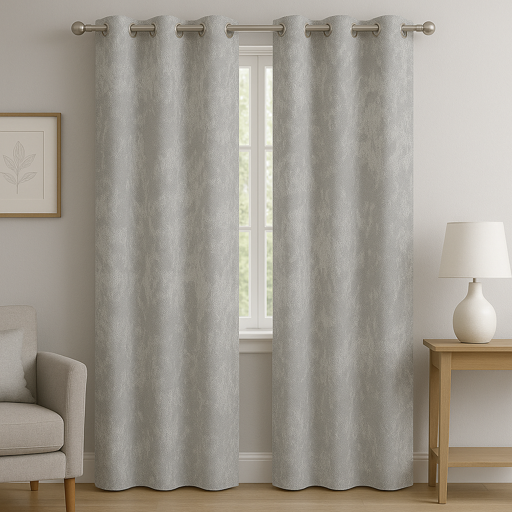 STANFORD  JACQUARD BIG TEXTURE  MAIN CURTAIN FABRICS D