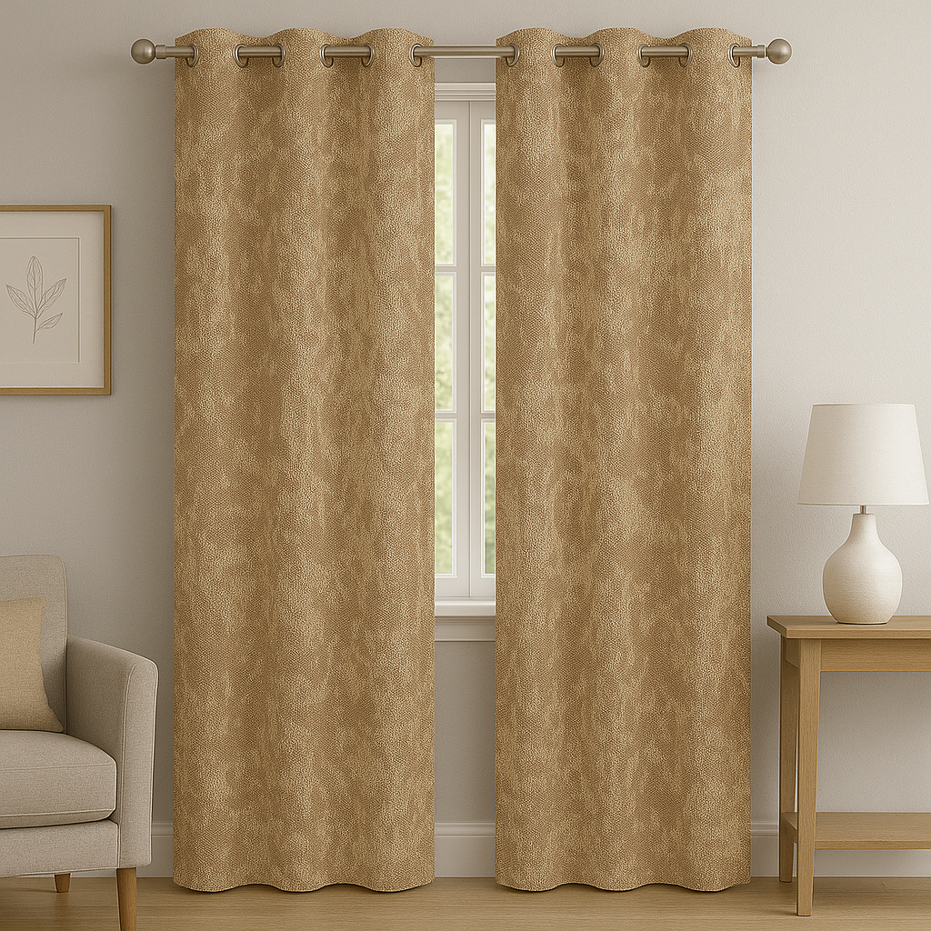STANFORD  JACQUARD BIG TEXTURE  MAIN CURTAIN FABRICS C