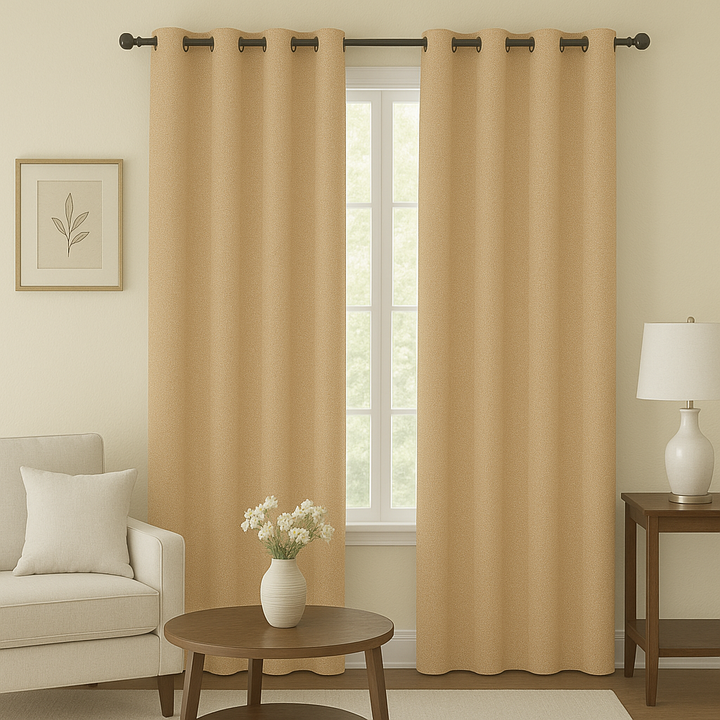 STANFORD  JACQUARD PLAIN TEXTURE  MAIN CURTAIN FABRICS B