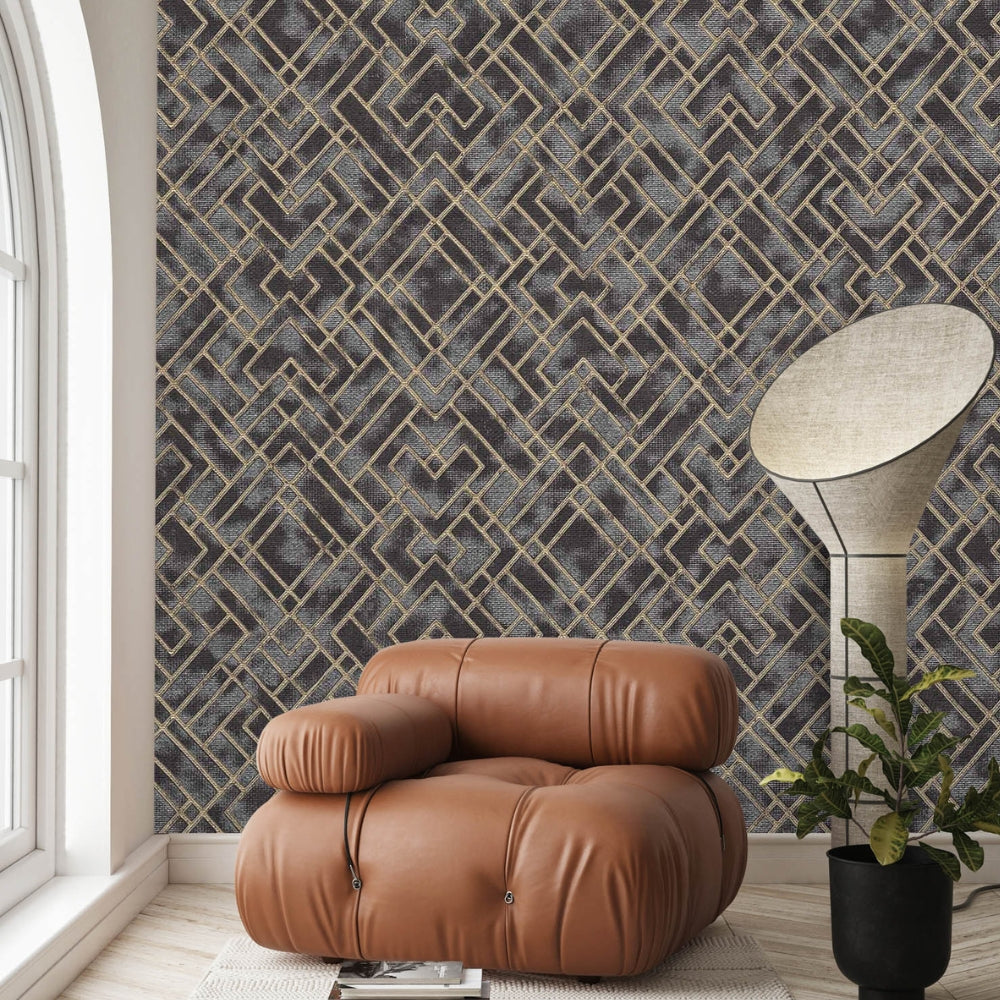 Labyrinth Rhythm home decor wall cover wallpapers