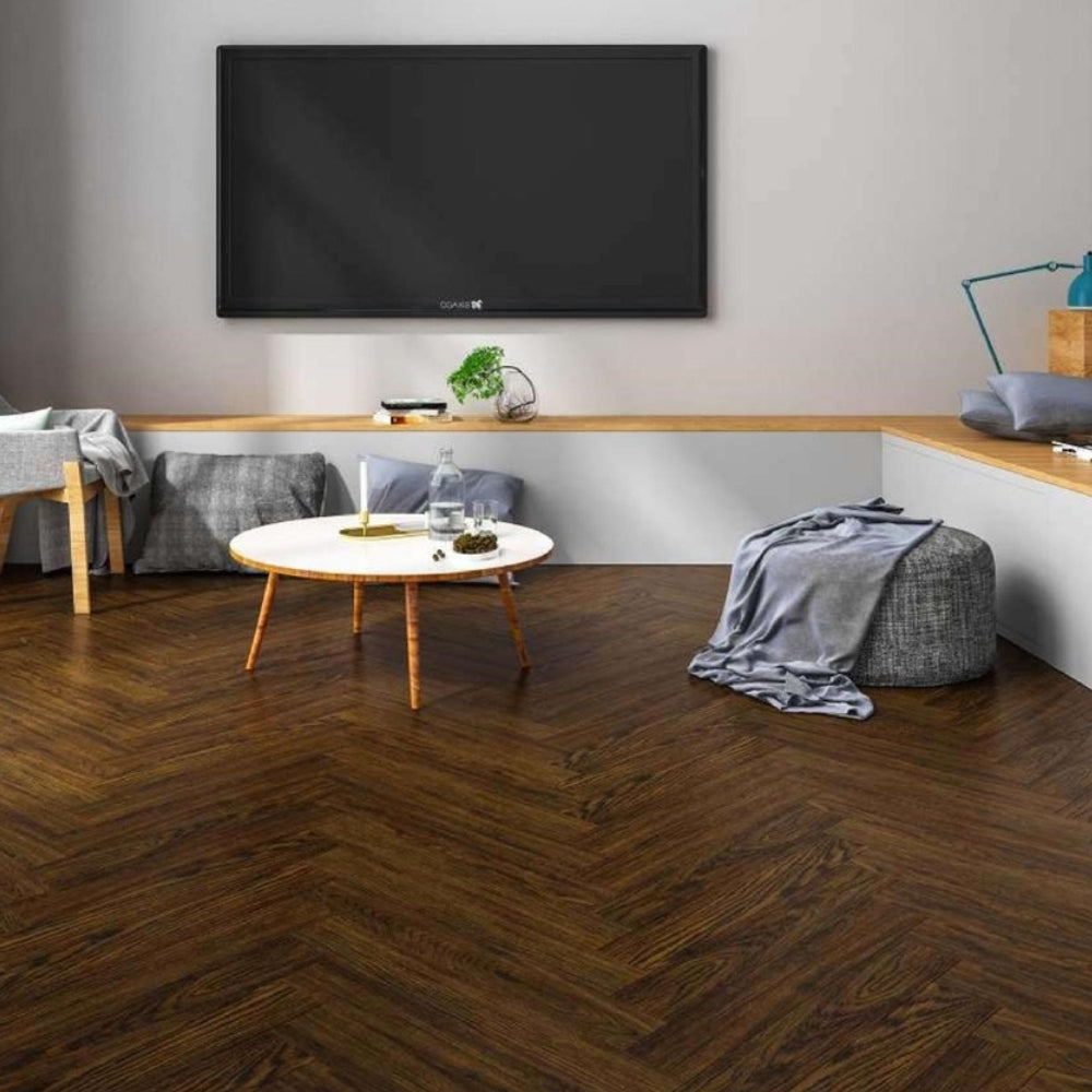 Ultra Herringbone Collection-Alluring Natural Oak