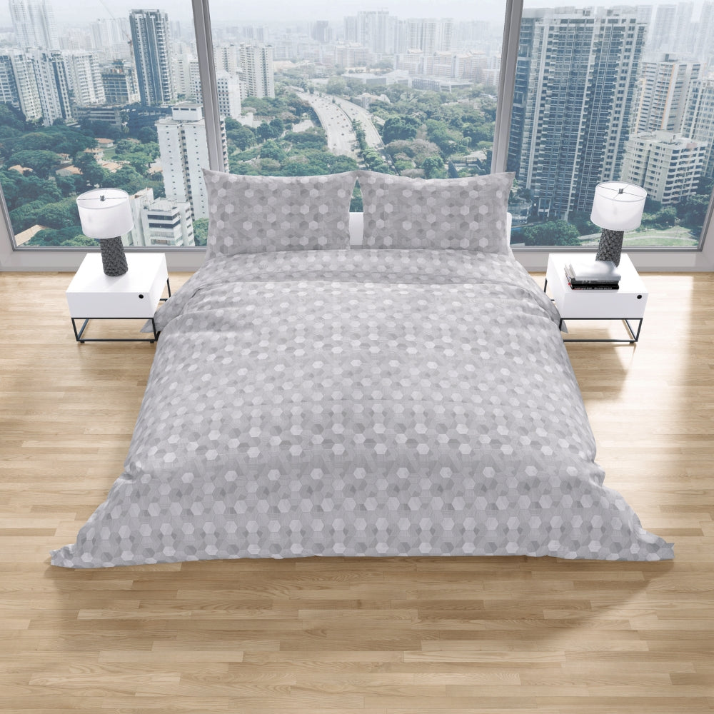 Opulence Collection SUPER SOFT KING SIZE BEDSHEET  WITH 2 PILLOW COVER