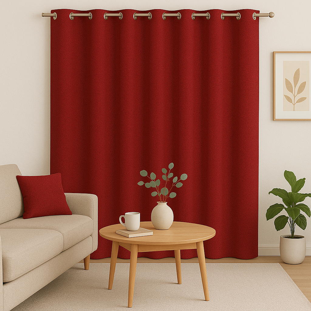 WINSTON MAIN STRIPE TEXTURE MAIN CURTAIN  FABRIC E
