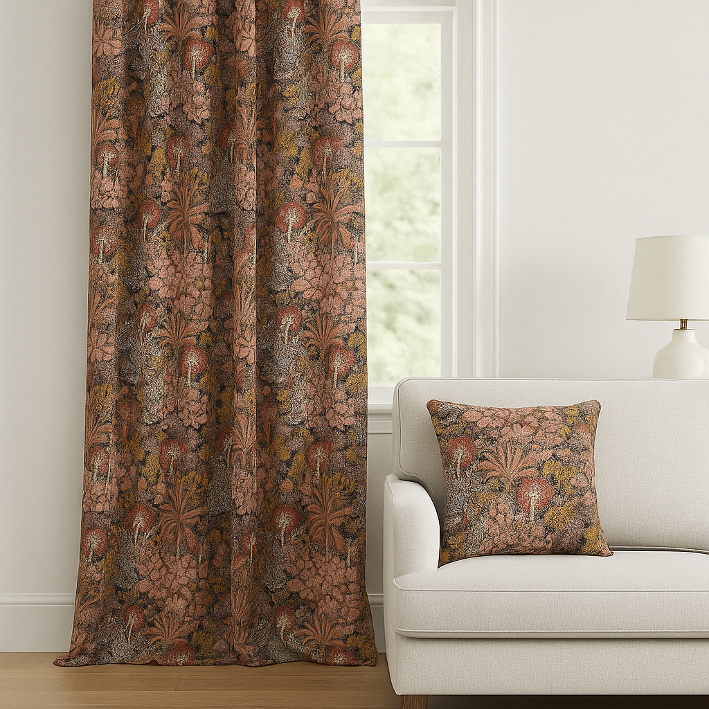 ARUBA  PRINT POLYESTER  FLOWER FABRIC 105