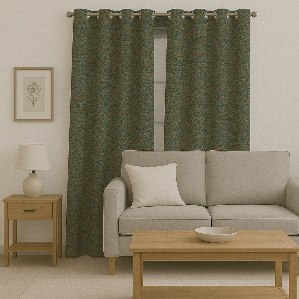 ARUBA PRINT POLYESTER  CURTAIN  FABRICS