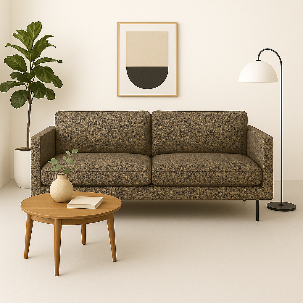 BEYOND BLACK  POLYESTER DOT SOFA FABRIC