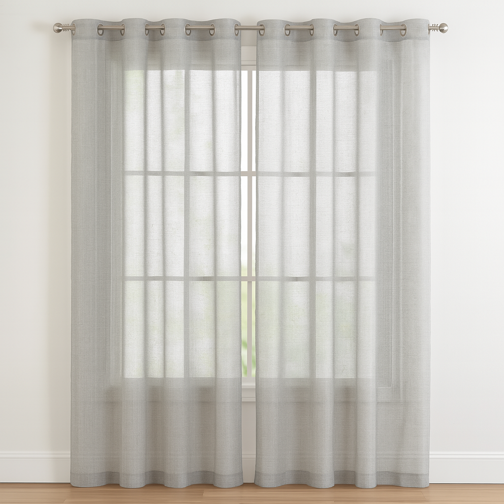 Bloom  32841 Textures Sheer Curtain Fabric – 100% Polyester