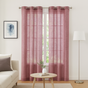 Bloom  32804 Textures Sheer Curtain Fabric – 100% Polyester