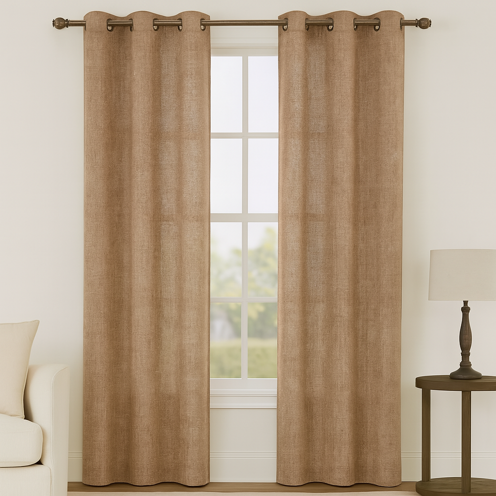 Bloom  32820 Textures Sheer Curtain Fabric – 100% Polyester