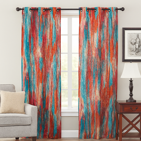 BOMBAY JADE MAHARAJA PT MULTICOLOR TEXTURE CURTAIN FABRICS