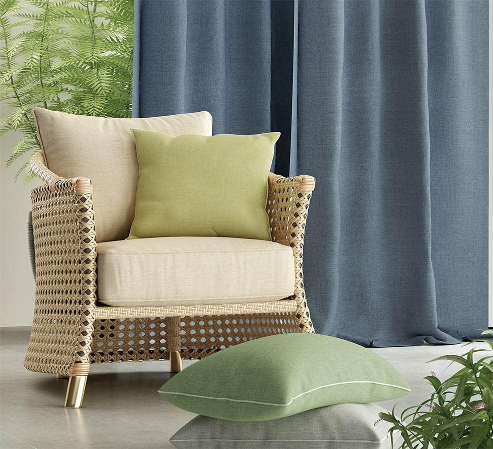 CONCEPT VELVET BLUE  PLAIN CURTAIN   FABRIC