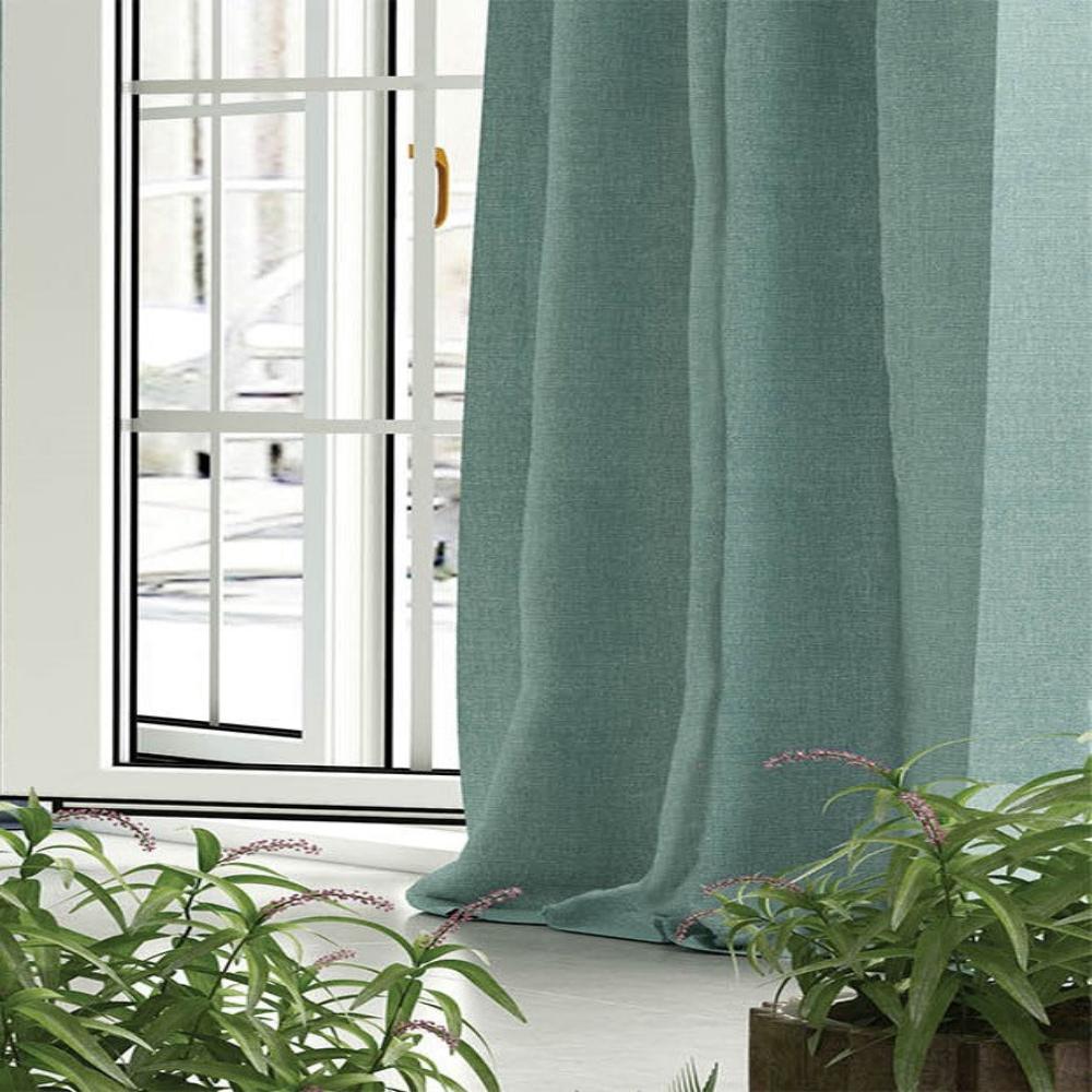 CONCEPT VELVET GREEN CURTAIN  FABRIC