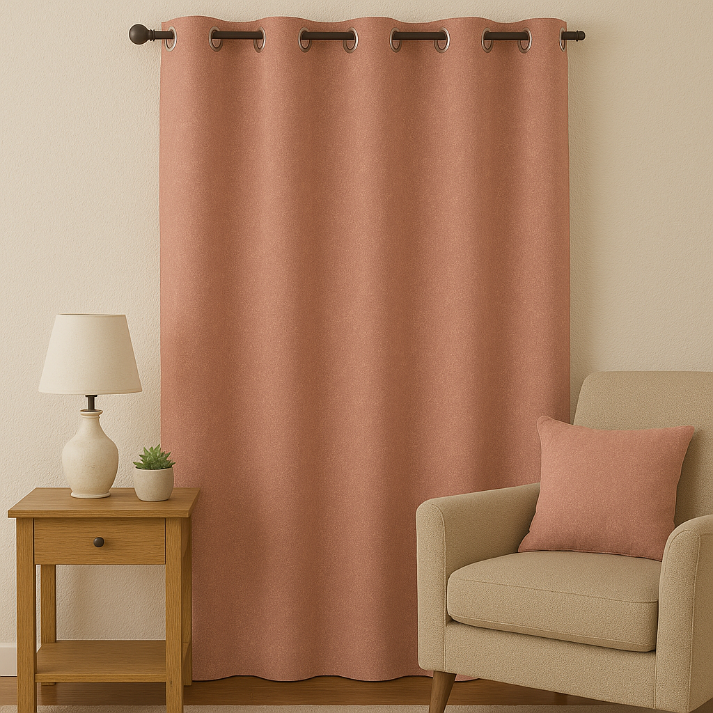 FRANKLIN JACQUARD TEXTURE POLYESTER MAIN CURTAIN FABRICS AC