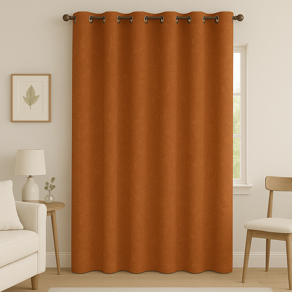 FRANKLIN JACQUARD TEXTURE POLYESTER MAIN CURTAIN FABRICS AF