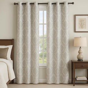BELENO MOTIFS  901 EYELET READY CURTAIN LIVING ROOM & BEDROOM