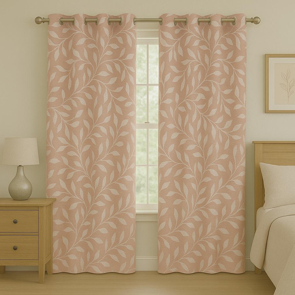 SWIFT LEAVES  907 EYELET READY CURTAIN LIVING ROOM & BEDROOM