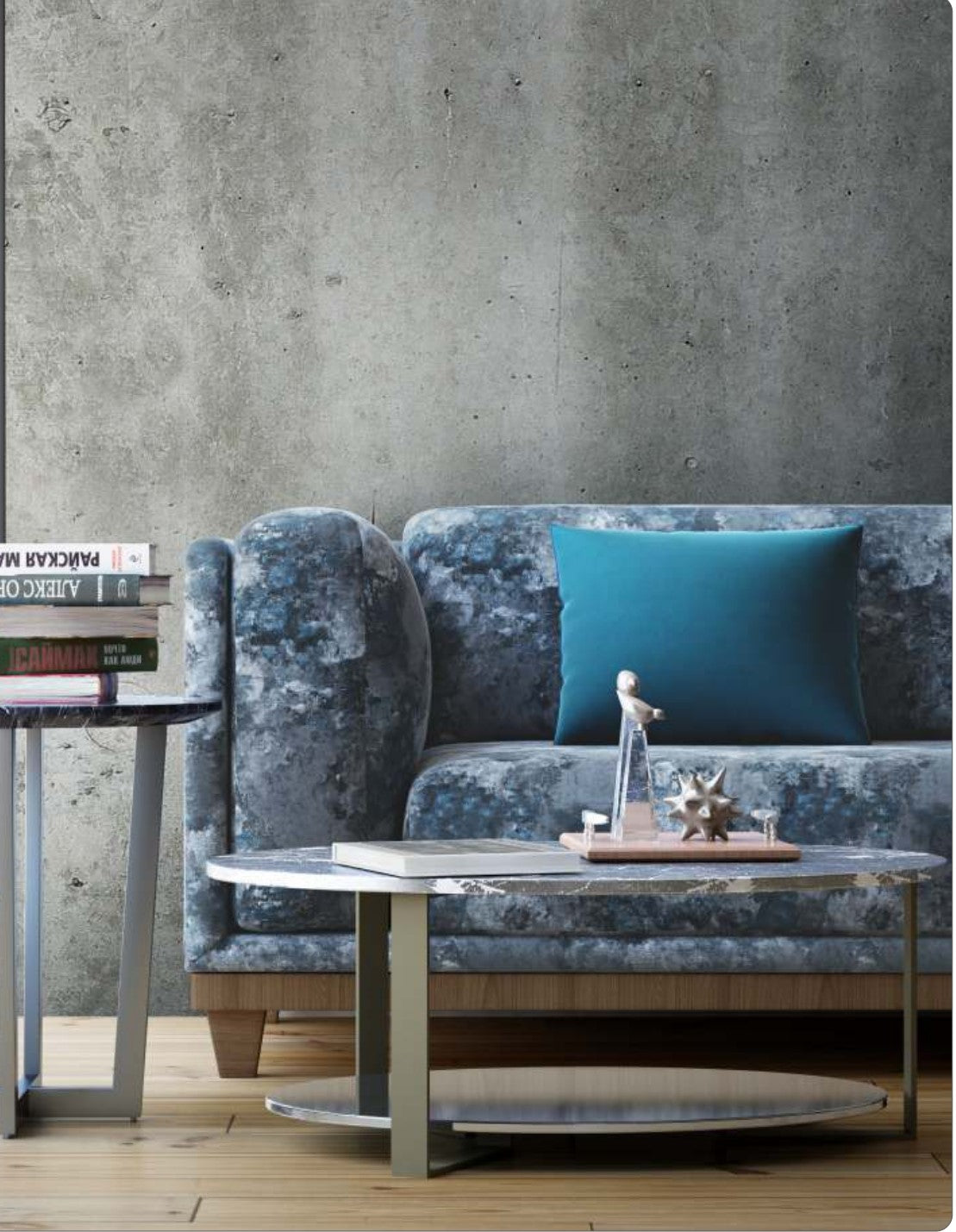 HALDEN POLYESTER PRINT ABSTRACT CURTAIN  FABRIC
