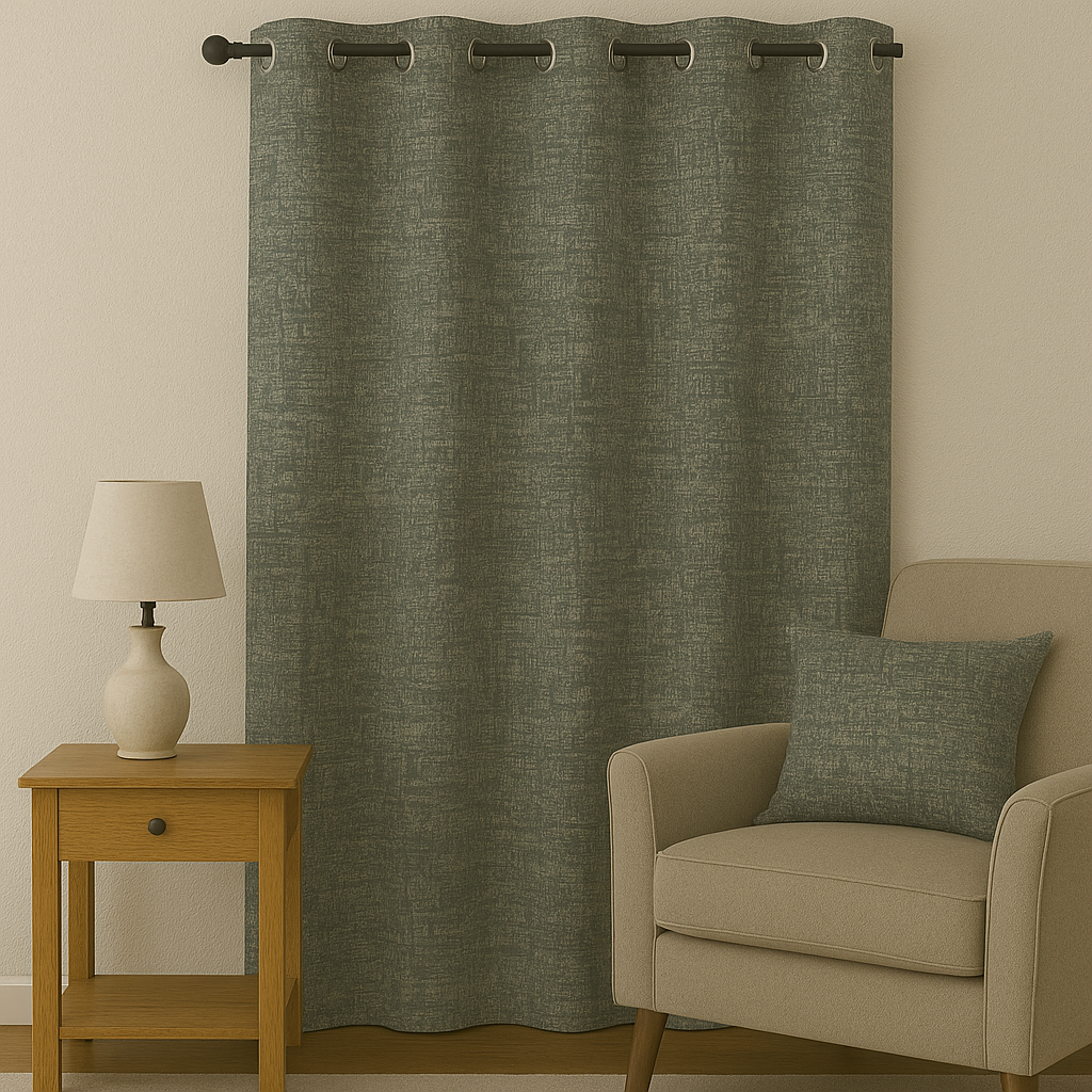 PEARL JACQUARD SMALL TEXTURE MAIN CURTAIN FABRICS AO