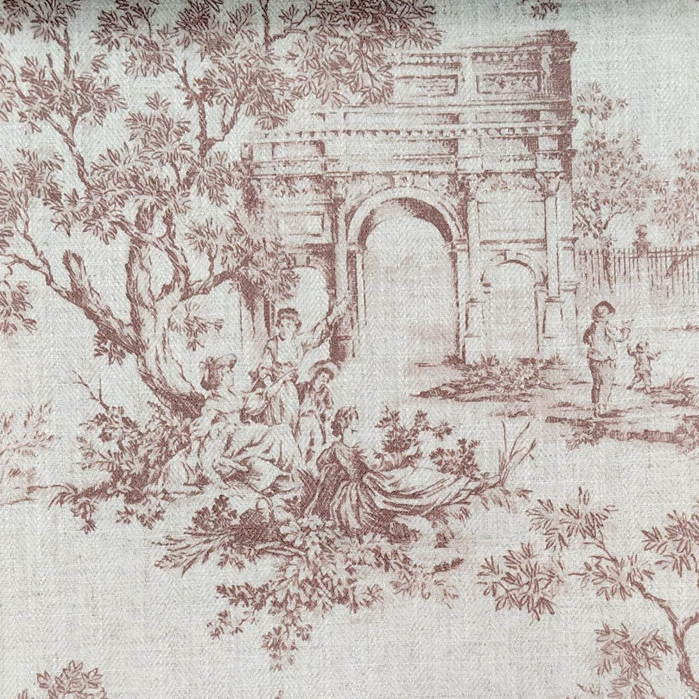 English Classic-Alluring printed tree house curtain fabrics AW 33