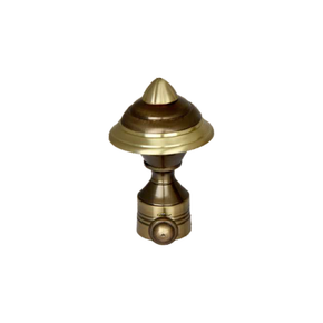 Swift Curtain Rod End Cap (Pair) – Modern Decorative Finial | Product Code: 27-FINSIH-ANTIQUE