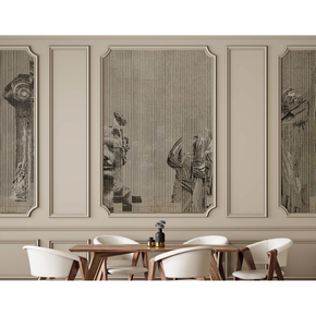 Wall Panel Premium Wall Moulding Customizable Wallpaper – WP-63