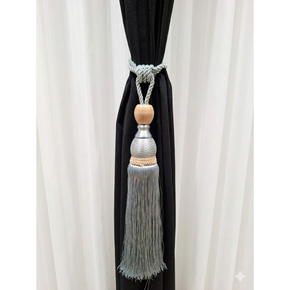 Jari Tassel Beige/Grey