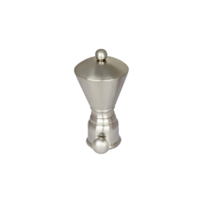 Doom Curtain Rod End Cap (Pair) – Premium Decorative Finial | Product Code: 28 FINISH SS