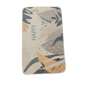 EKAVA Khaki Anti-Slip Doormat  Soft & Absorbent Floor Mat  45 × 75 cm -13