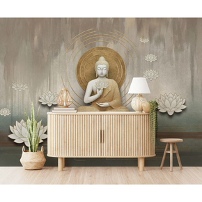 Customized Wallpaper – Nirvana Premium Gold Foil Designs NG-38