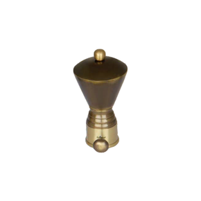 Doom Curtain Rod End Cap (Pair) – Premium Decorative Finial | Product Code: 28 FINISH ANTIQUE