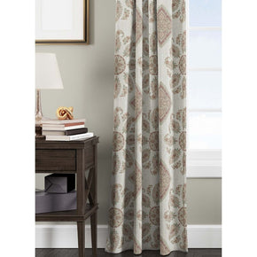HAVELI PRINTED CURTAIN BEIGE  FABRICS GL-914