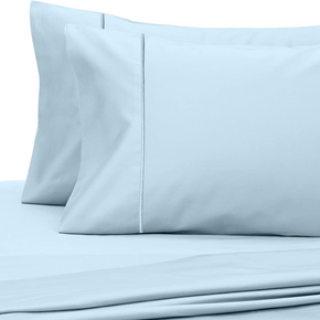 Oscar 100% cotton double bedsheet set : 400 115A Ballad blue SM