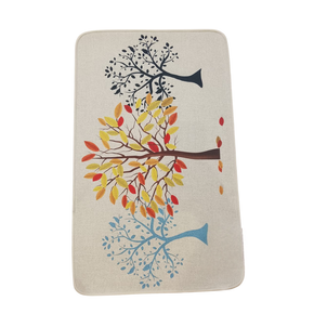 EKAVA Khaki Anti-Slip Doormat  Soft & Absorbent Floor Mat  45 × 75 cm -16